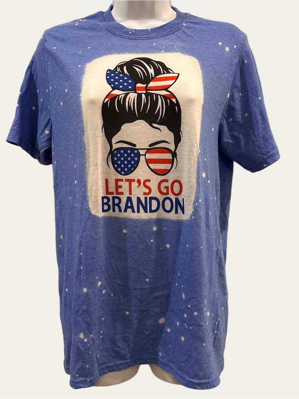 Let’s GO Brandon Retro Messy Hair Bun Girl Medium
